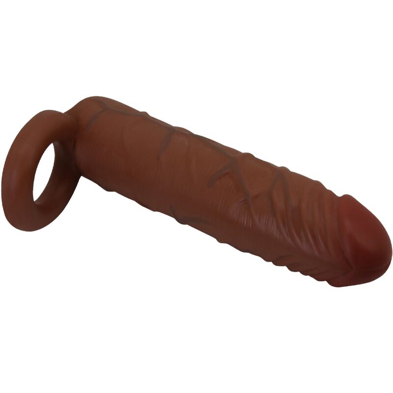 PRETTY LOVE - KAILE AVEC PENIS MANCHON EXTENSION 2.5 CM MULATTO