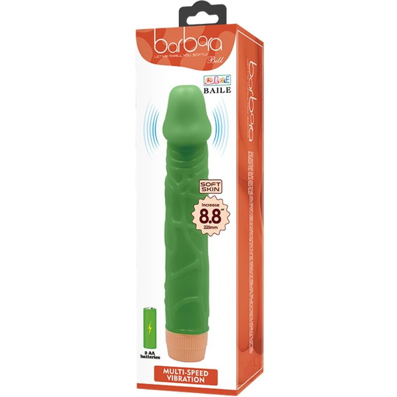 DANCE - VIBRATEUR RÉALISTE BILL 22.5 CM VERT