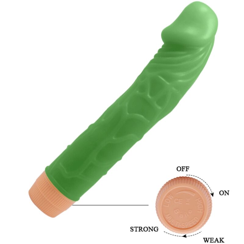 DANCE - VIBRATEUR RÉALISTE BILL 22.5 CM VERT