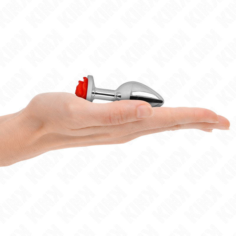 KINK - ANAL PLUG ROSE ROUGE TAILLE S