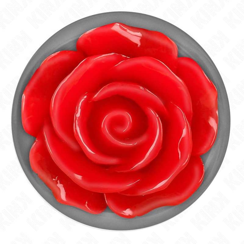 KINK - PLUG ANAL ROSA ROJO TALLA M
