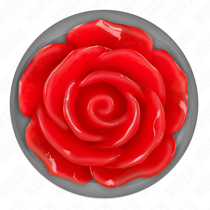 KINK - ANAL PLUG ROSE ROUGE TAILLE L