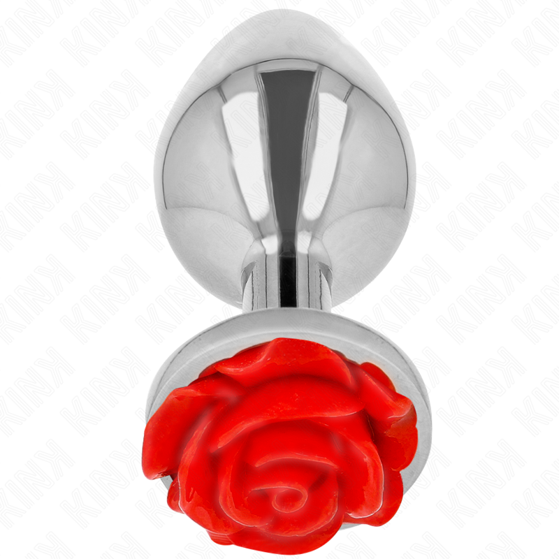 KINK - ANAL PLUG ROSE ROUGE TAILLE L
