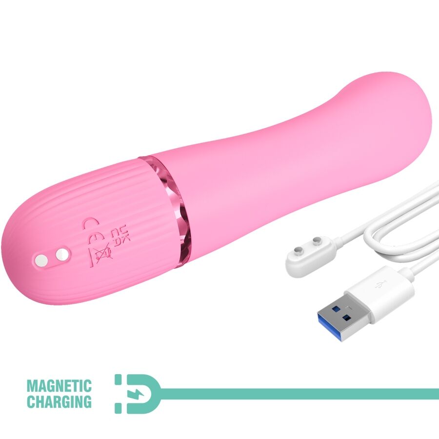 PRETTY LOVE - VIBRADOR MARSKI RABBIT Y PUNTO G ROSA