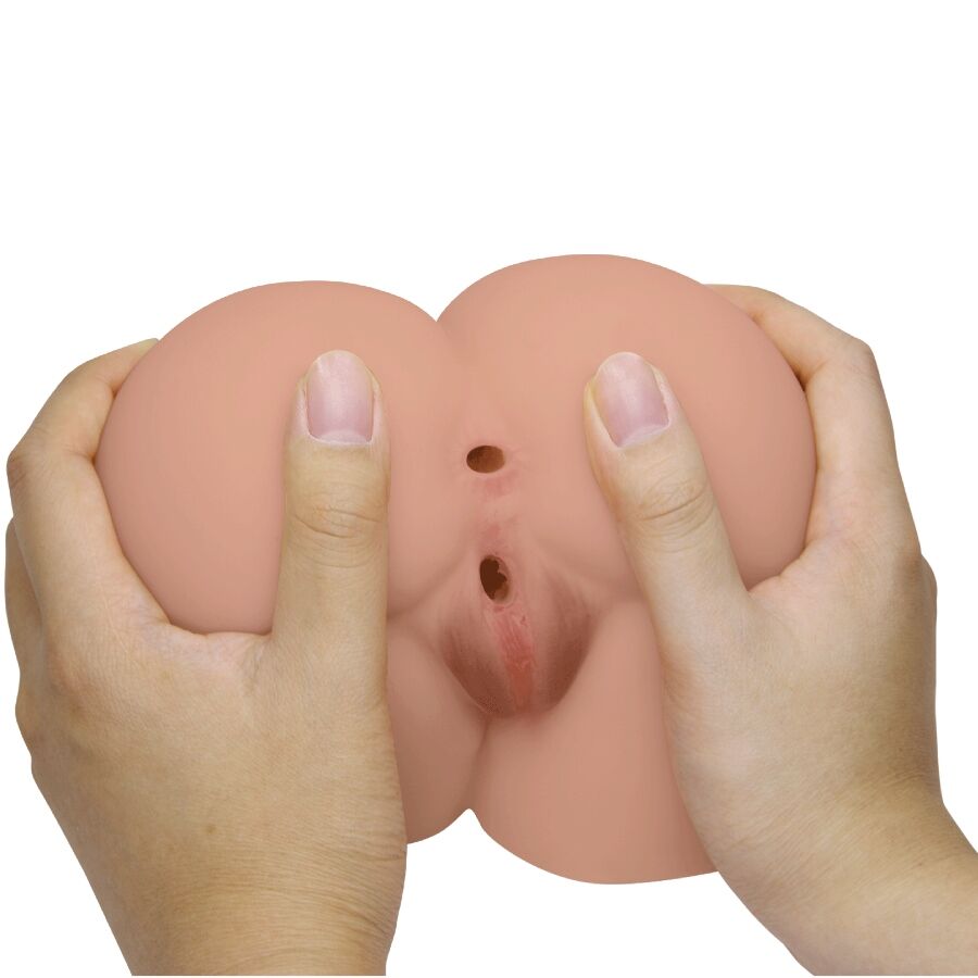 CRAZY BULL - VIBRADOR DE CULO BERNACE CON VAGINA Y ANO REALISTAS CONTROL REMOTO