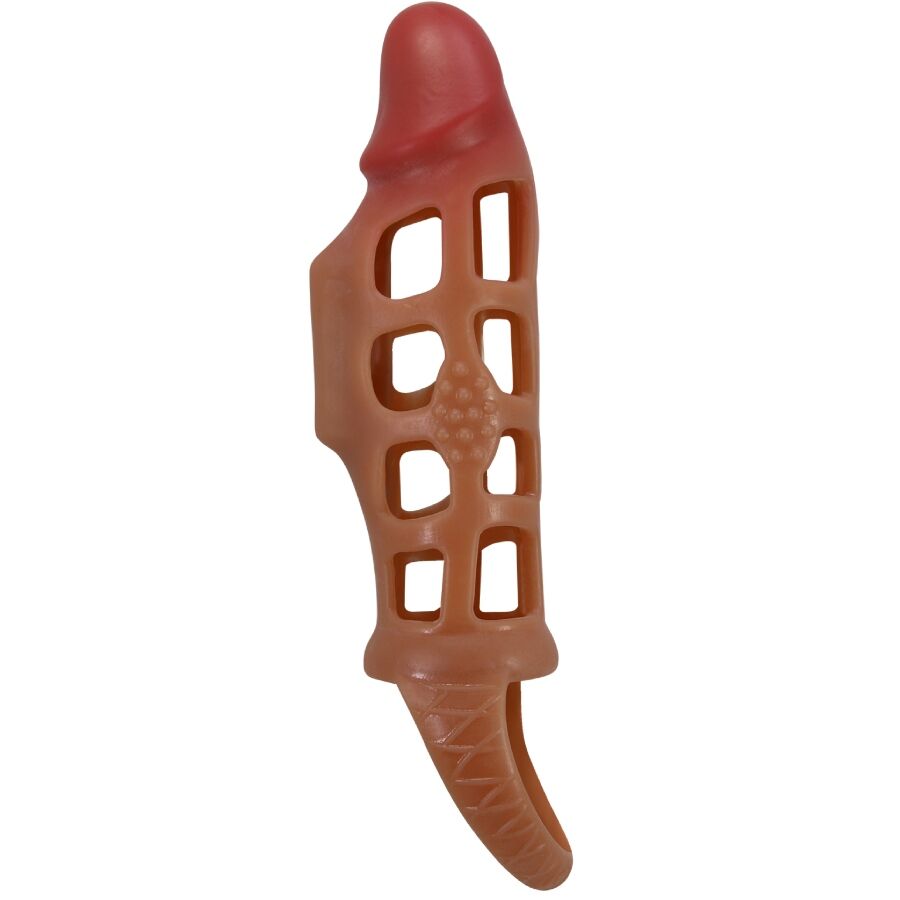 PRETTY LOVE - PRESTON 18CM VIBRATING PENIS SLEEVE