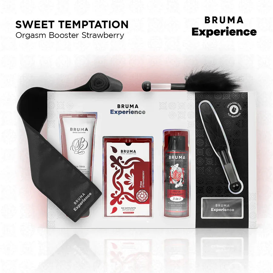 Bruma – Xperience Kit Tentation Fraise Douce avec Amplificateur D'Orgasme