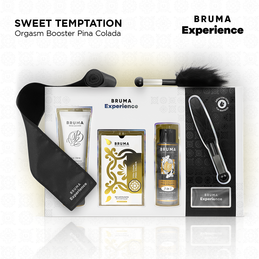 BRUMA XPERIENCE - PACK TENTATION PINA COLADA DOUCE AVEC AMPLIFICATEUR D'ORGASME