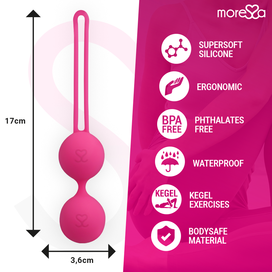MORESSA - OSIAN TRES SILICONA ROSA PREMIUM