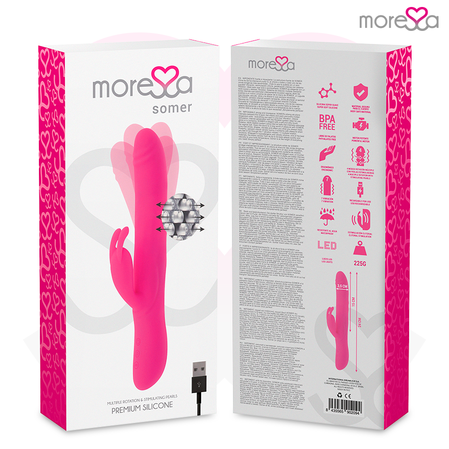 MORESSA - VIBRADOR MULTIRROTACIÓN SOMER PREMIUM