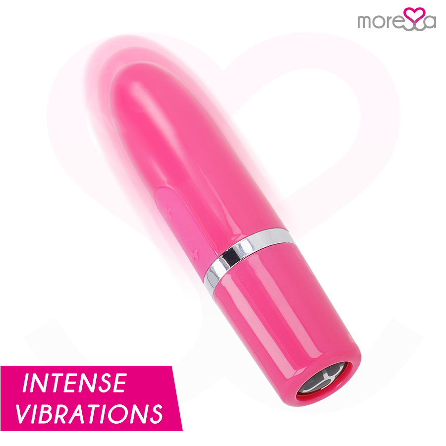 MORESSA - VIBRADOR ESTIMULADOR DE VIAJE ROSA IVY