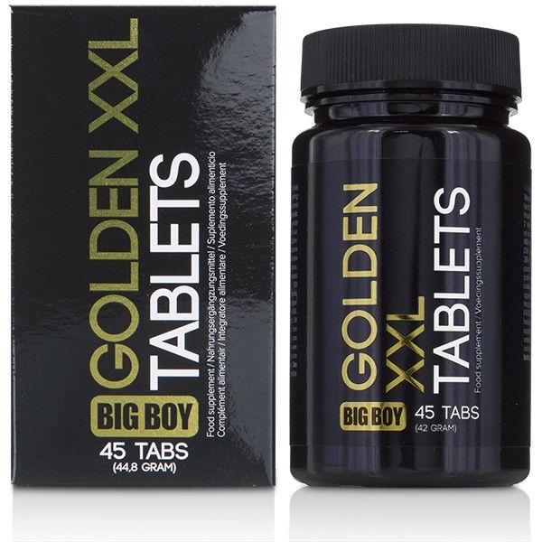 "Complément énergétique COBECO Big Boy Golden XXL 45 comprimés pour vitalité et endurance"