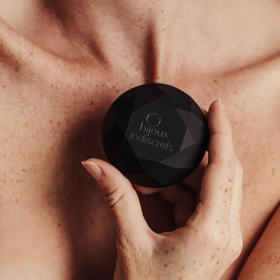 Vibrateur vingt et un diamants édition limitée noir – Bijoux Indiscrets