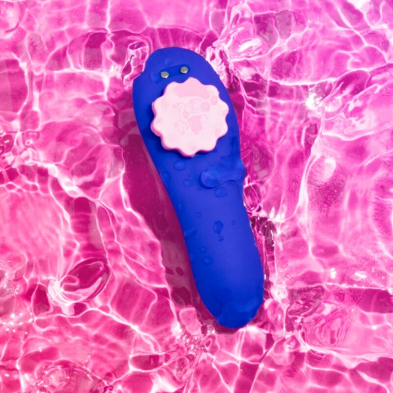 Vibrateur culotte vibrante magnétique en silicone avec télécommande – Romp