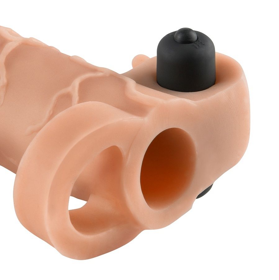 FANTASY X-TENSIONS - PENIS EXTENSION WITH REAL FEEL VIBRATOR 1