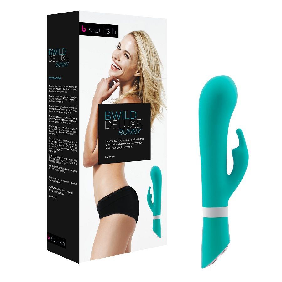B SWISH - VIBRADOR CONEJO DE JADE BWILD DELUXE
