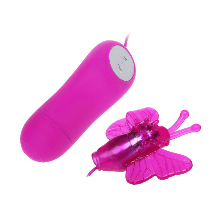 BAILE - VIBRADOR ESTIMULADOR MARIPOSA SECRETO LINDO 12V