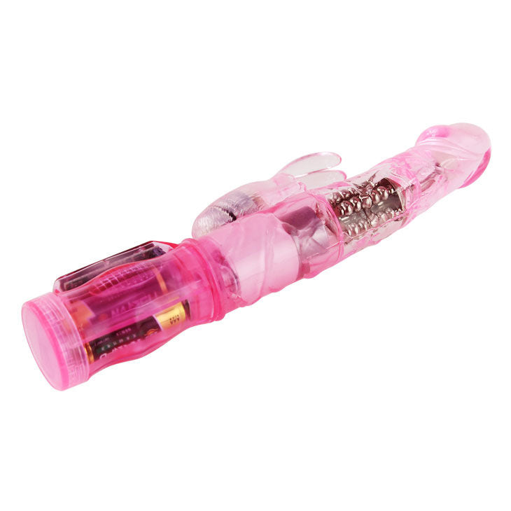 DANCE - MINI ROTATEUR LAPIN ROSE AVEC SUPERSTIMULATEUR