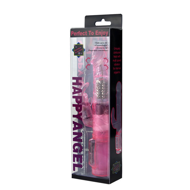 DANCE - MINI ROTATEUR LAPIN ROSE AVEC SUPERSTIMULATEUR