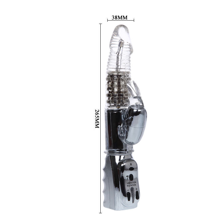 BAILE - MISIL ROTADOR TRANSPARENTE AMOR 26,5 CM