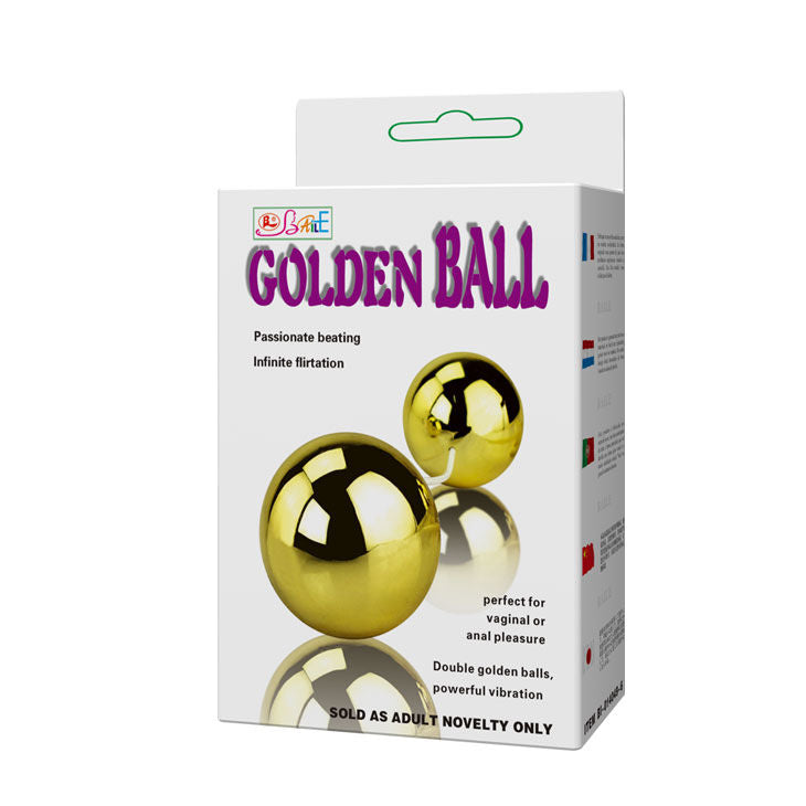 BAILE - VIBRADOR BALA CHINA DORADA