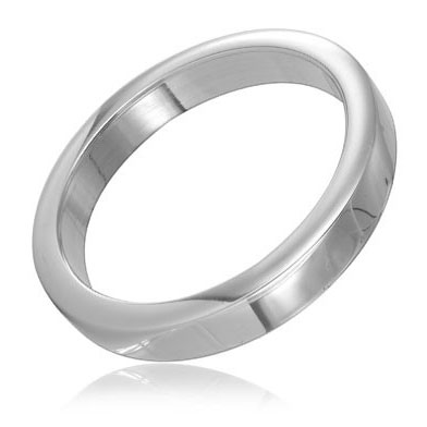 METAL DURO - ANILLO PARA EL PENE DE METAL GRASA 50MM