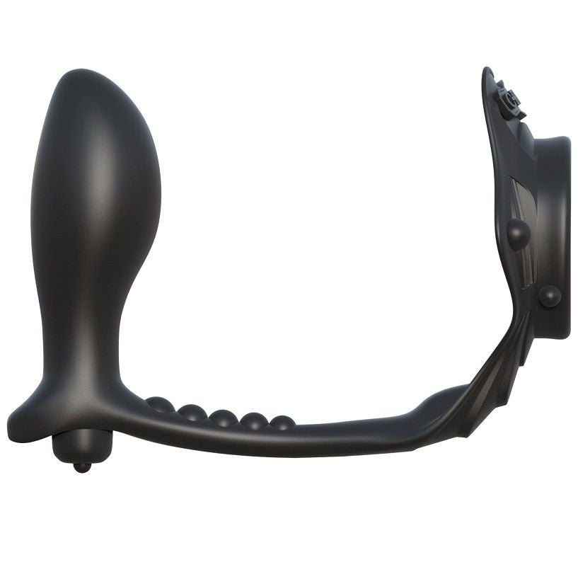 FANTASY C-RINGZ - ROCK HARD ENHANCING RING WITH ANAL PLUG