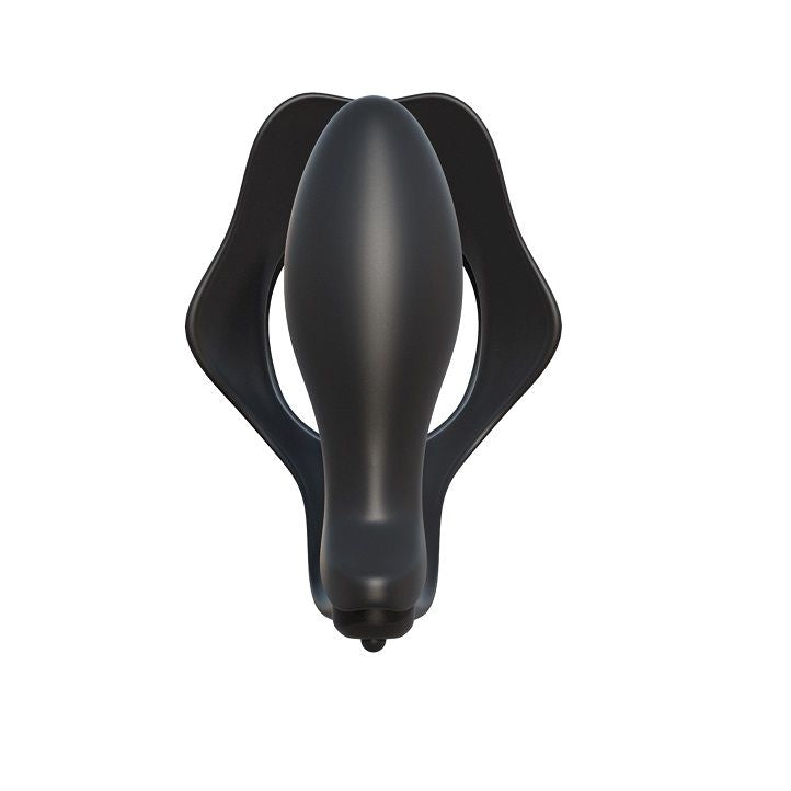 FANTASY C-RINGZ - ROCK HARD ENHANCING RING WITH ANAL PLUG