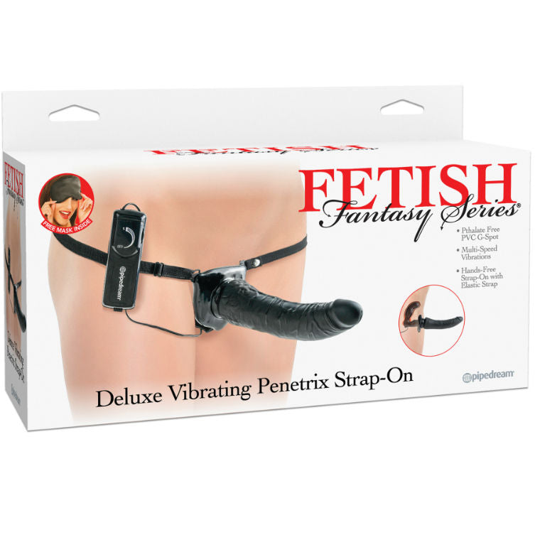SERIE FETISH FANTASY - STRAP-ON DE PENETRACIÓN VIBRANTE DE LUJO