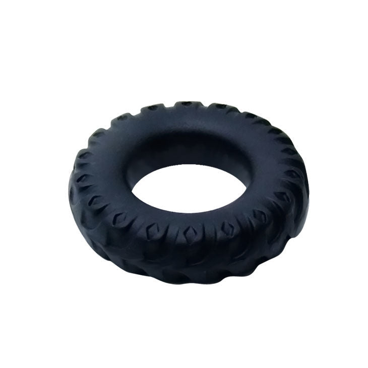DANCE - COCKRING TITAN NOIR VERT 2 CM