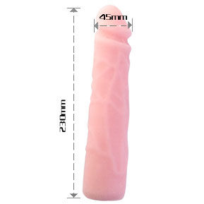 DANCE - GODE IN SILICONE RÉALISTE SKIN TOUCH 23 CM