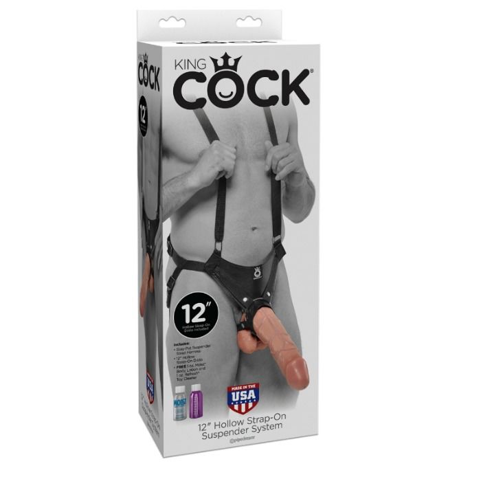 KING COCK - CREUSES SUSPENSION SYSTEM 30.5 CM AVEC SANGLES - CHAIR