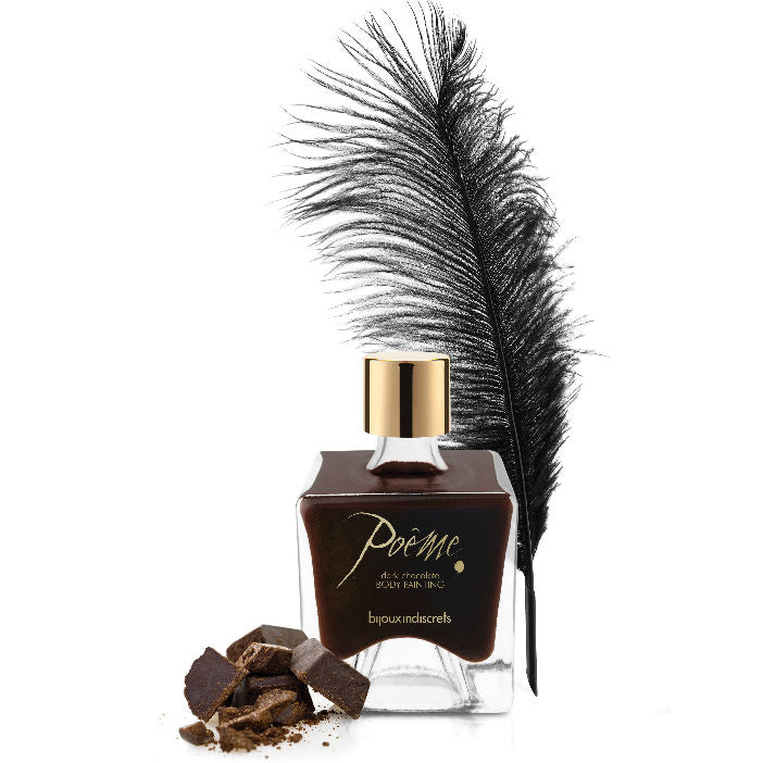 BIJOUX - POEME PEINTURE EDIBLE CHOCOLAT NOIR 50 GR