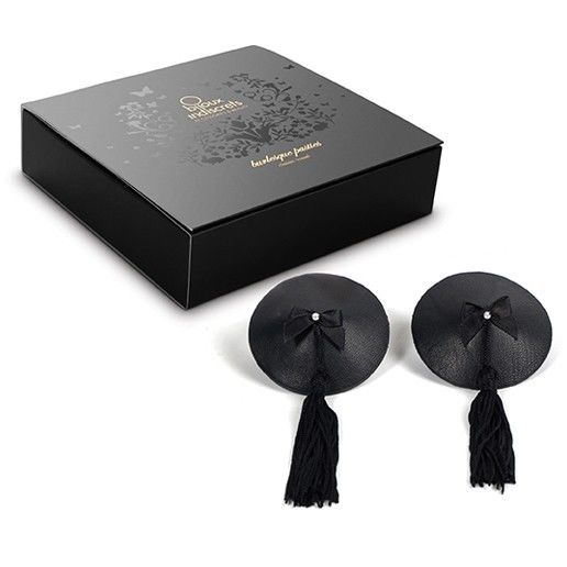 JEWELRY - BURLESQUE BLACK BREAST COVERS