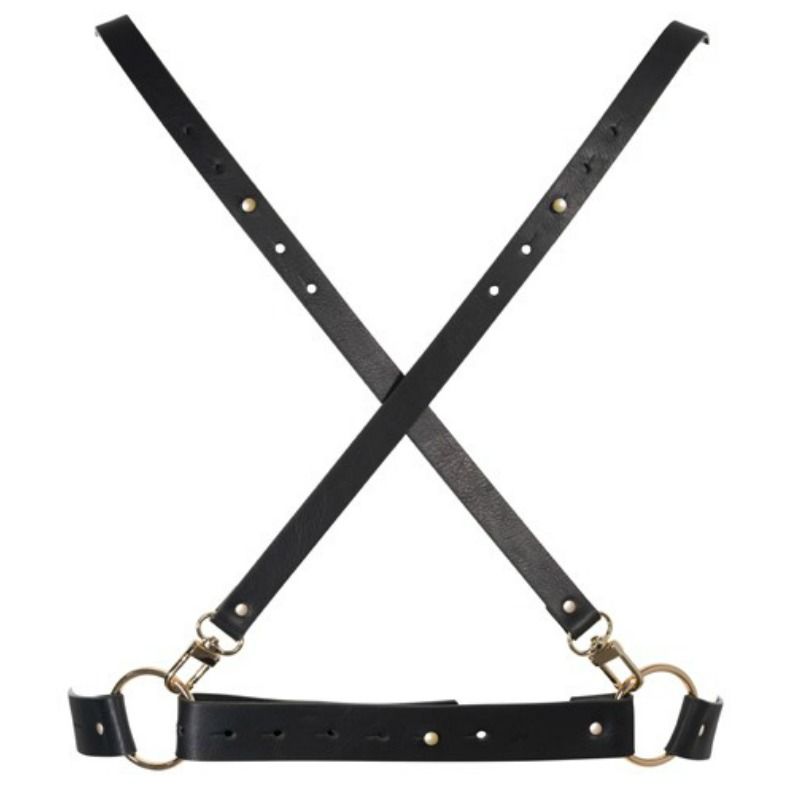 BIJOUX INDISCRETS LABERINTO - NEGRO X ARNÉS