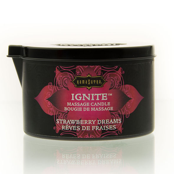 KAMASUTRA - FRAISE RÊVES MASSAGE BOUGIE 170 GR