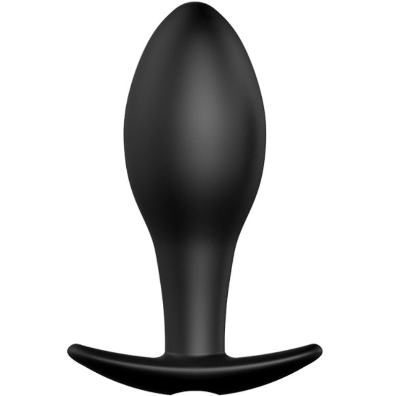 PRETTY LOVE - PLUG ANAL DE SILICONA CON FORMA DE ANCLA, 12 MODOS DE VIBRACIÓN, NEGRO