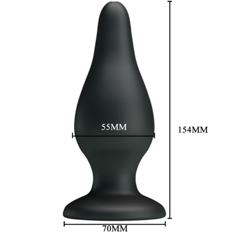 PRETTY LOVE - ERGONOMIQUE BOUCHON IN SILICONE 15.4 CM