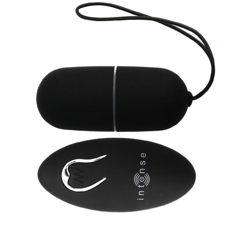 INTENSO - HUEVO VIBRADOR FLIPPY I CON CONTROL REMOTO NEGRO