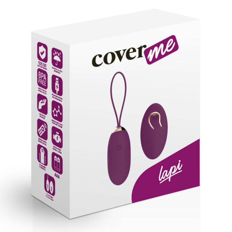 COVERME - HUEVO DE CONTROL REMOTO LILA LAPI