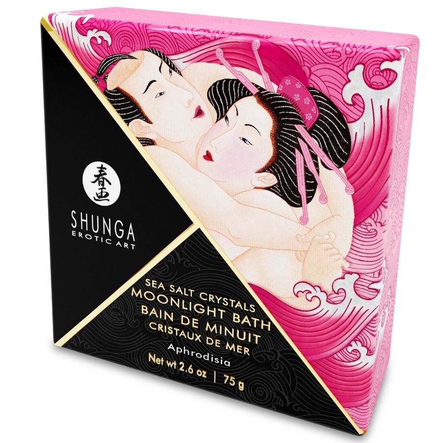 SHUNGA - SELS DE BAIN PARFUMES APHRODISIA 75 GR
