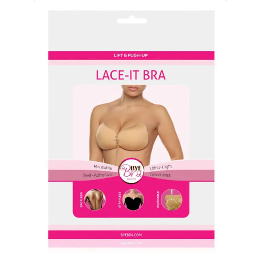 Bye Bra – Lace It Renforcement Push Up Beige Bonnet C