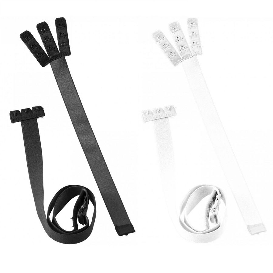 BYE-BRA - SOUTIEN-GORGE ADAPTATEUR À DOS OUVERT NOIR & BLANC