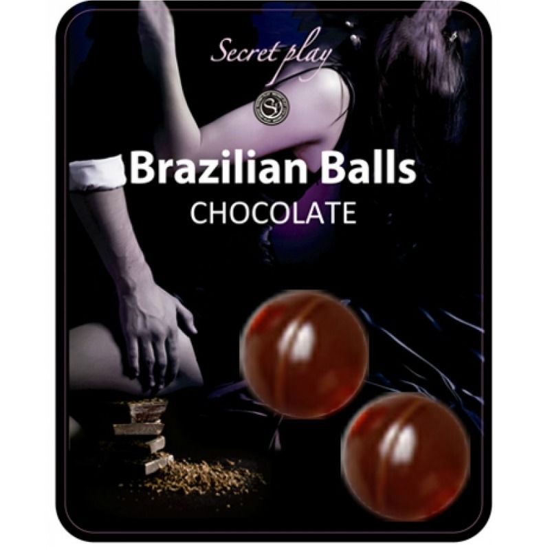 SECRETPLAY - 2 BRÉSILIENNES CHOCOLAT BOULES