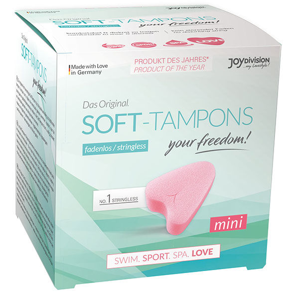 JOYDIVISION SOFT-TAMPONS - ORIGINAL SOFT-TAMPONS MINI 3 UNITS
