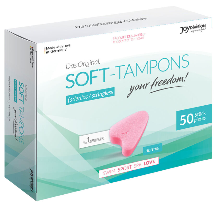 JOYDIVISION SOFT-TAMPONS - ORIGINAL SOFT-TAMPONS 50 UNITS