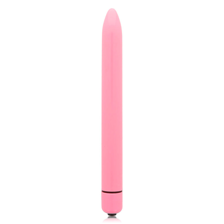 GLOSSY SLIM - VIBRATOR ROSE