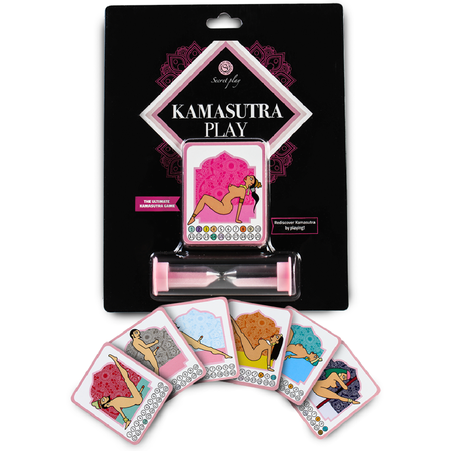 SECRETPLAY - JUEGO DE PAREJAS KAMASUTRA (ES/EN/IT/FR/DE/PT)