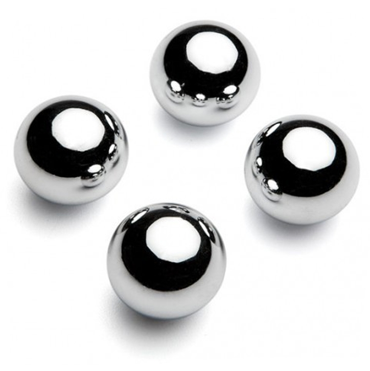HARD METAL - SET OF 2 MAGNETIC BOULES 10 MM