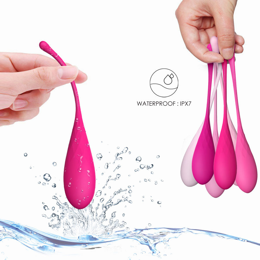 LESLIE - KEGEL FIT - Set de 6 piezas para el entrenamiento de los músculos pélvicos